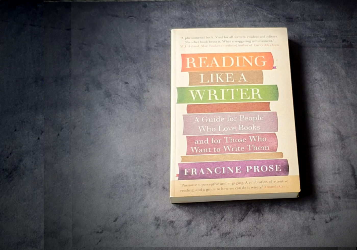 Francine Prose Reading Like a Writer